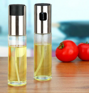 Steel Glass Olive Pump Spray